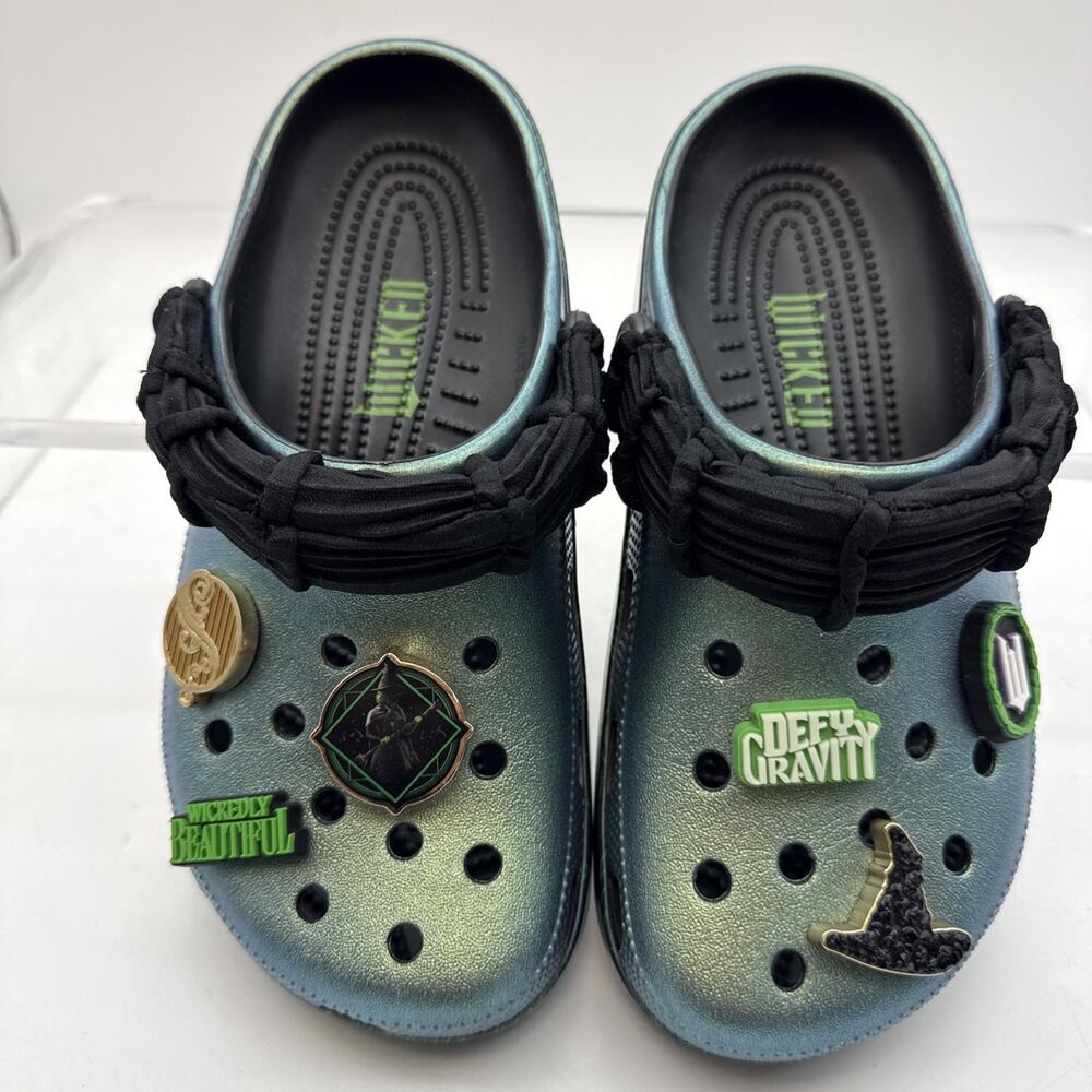Crocs Classic Clog “Wicked” Limited Edition Size M6/W8 Green/Black